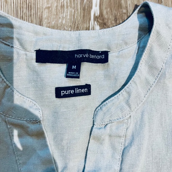 Harve Bernard linen sleeveless top size M - Picture 4 of 6